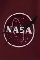 maroon Alpha Industries sweatshirt Space Shuttle