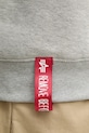 Mikina Alpha Industries Basic Basic Sweater Small Logo 188307.17 sivá