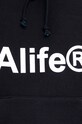 Alife bluza bawełniana Generic czarny ALISS20.13