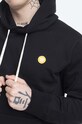 Bavlnená mikina Wood Wood Ian Double A 10005600-2424 Black čierna 10005600.2424