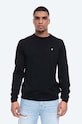 Wood Wood cotton sweatshirt Tye Double A Planet friendly black 10005601.2424