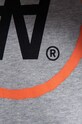 Bavlnená mikina Wood Wood Ian Hoodie 10135605-2424 GREY MELANGE sivá 10135605.2424