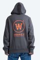 Odzież Wood Wood bluza bawełniana Ian Hoodie 10135605.2424 szary