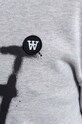 Wood Wood bluza bawełniana Tye Sweatshirt szary 10135606.2424
