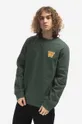 πράσινο Βαμβακερή μπλούζα Wood Wood Tye AA Patches Sweatshirt Ανδρικά