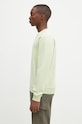 Wood Wood cotton sweatshirt Tye Double A 10915601.2424 green AW22