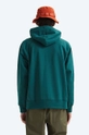 Памучен суичър Wood Wood Fred Ivy Hoodie зелен