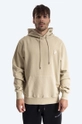 béžová Bavlněná mikina Filling Pieces Lux Hoodie Pánský