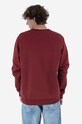 Odzież Fjallraven bluza bawełniana Logo Sweater F84142 czerwony