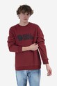 Fjallraven bluza bawełniana Logo Sweater F84142 czerwony