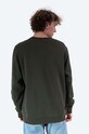 Odzież Fjallraven bluza bawełniana Logo Sweater F84142 zielony