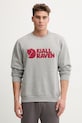 Fjallraven bluza bawełniana Logo Sweater aplikacja szary F84142