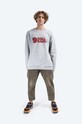 Fjallraven bluza bawełniana Logo Sweater F84142 szary AA00