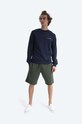 A.P.C. hanorac de bumbac Sweat Item COEAS.H27608 bleumarin AA00