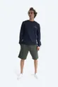 Хлопковая кофта A.P.C. Sweat Item тёмно-синий