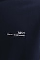 A.P.C. hanorac de bumbac Sweat Item bleumarin COEAS.H27608