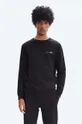 μαύρο Βαμβακερή μπλούζα A.P.C. Sweat Item Ανδρικά