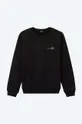 Bavlnená mikina A.P.C. Sweat Item COEAS-H27608 BLACK Pánsky