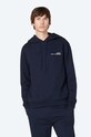 A.P.C. hanorac de bumbac Hoodie Item uni bleumarin COEAS.H27672