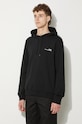 A.P.C. bluza bawełniana Hoodie Item czarny COEAS.H27672