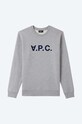 A.P.C. hanorac de bumbac Sweat Vpc COECQ.H27378 gri