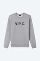 Бавовняна кофта A.P.C. Sweat Vpc COECQ.H27378 сірий