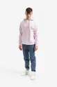 A.P.C. bluza bawełniana A.P.C. Hoodie Larry różowy