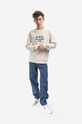 A.P.C. bluza bawełniana Rufus COEZD.H27500 szary AA00