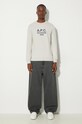 A.P.C. cotton sweatshirt Sweat Rufus COEZD.H27500 gray AA00