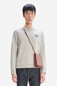 Бавовняна кофта A.P.C. Sweat Rider бавовна сірий COEZD.H27699