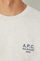 A.P.C. cotton sweatshirt Sweat Rider COEZD.H27699 gray