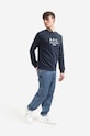 A.P.C. cotton sweatshirt Sweat Rufus COEBH.H27500 navy AA00