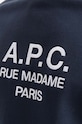 A.P.C. cotton sweatshirt Sweat Rufus navy COEBH.H27500
