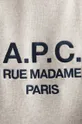 γκρί Βαμβακερή μπλούζα A.P.C. Sweat Rufus