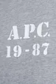 сірий Бавовняна кофта A.P.C. Sweat Gaby
