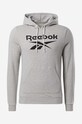 Odzież Reebok bluza dresowa Identity Big Logo Hoodie H54477 szary