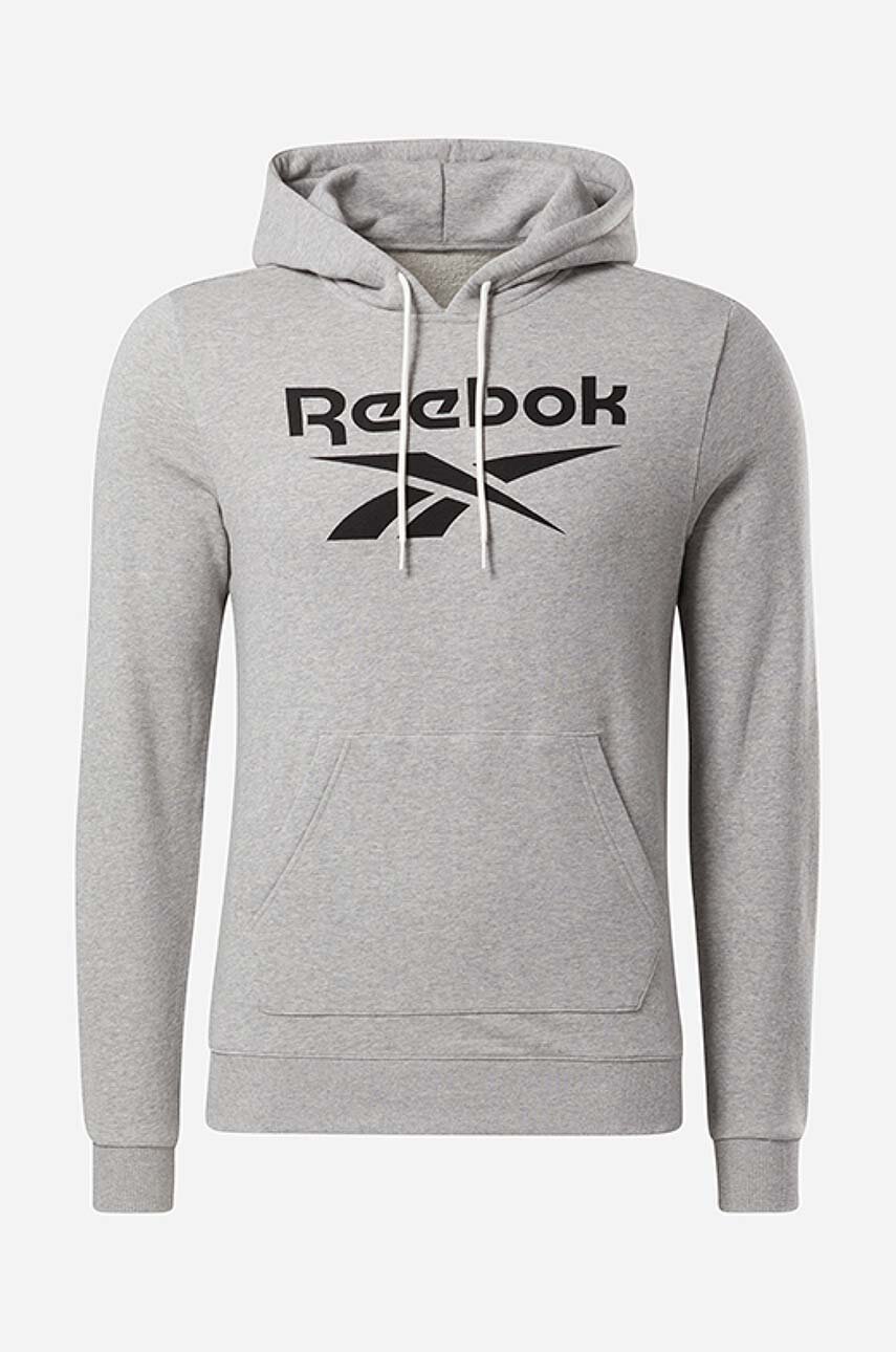 Reebok bluză trening Identity Big Logo Hoodie  80% Bumbac, 20% Poliester reciclat