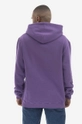 Bavlněná mikina Maharishi Miltype Embroidered Hooded Sweat 7010 PURPLE  100 % Organická bavlna