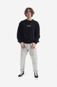 Maharishi hanorac de bumbac 7011.BLACK negru AA00