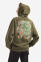 Odzież Maharishi bluza bawełniana Force Embroidered 8076.OLIVE zielony