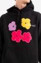 black Maharishi cotton sweatshirt x Warhol Flowers