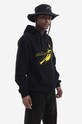 Maharishi cotton sweatshirt Banana x Warhol 9644.BLACK black