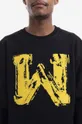 black Maharishi cotton sweatshirt Chanile W x Warhol