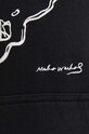 Maharishi cotton sweatshirt Tiger x Warhol 9707.BLACK