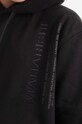 Maharishi felpa in cotone Miltype nero 9756.BLACK