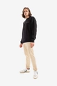 Maharishi cotton sweatshirt Maha Crew black