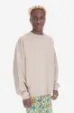 Βαμβακερή μπλούζα Drôle de Monsieur Le Sweatshirt MASTIC Ανδρικά