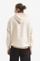 Bavlněná mikina Drôle de Monsieur Le Hoodie Argyle HO103 BEIGE  100 % Bavlna