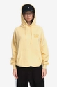 Bavlnená mikina Drôle de Monsieur Le Hoodie Classique HO101 LIGHT YELLOW