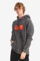 černá Bavlněná mikina CLOT Shadow Logo Hoodie CLHDS30006-BLACK Pánský